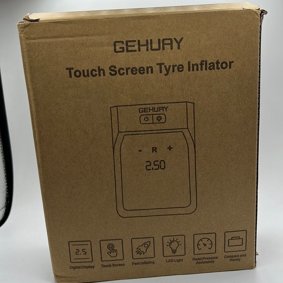 Touch Screen car Tire Inflator - Picture 1 of 4